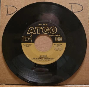 The Buffalo Springfield: Bluebird/Mr. Soul Atco Oldies 45rpm VG+ - Picture 1 of 2