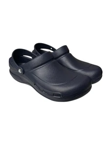 Crocs NUOVO Bistrot Zoccoli da Lavoro Blu Navy Uomo 11 Ristorante Sanità Ospitalità - Foto 1 di 8