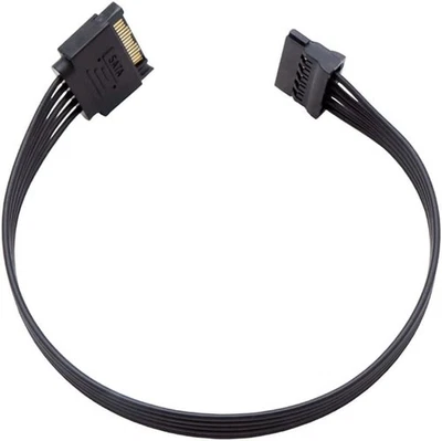 15 Pin SATA Power Extension Cable Male to Female Extender 1 1  - Image 1 of 4