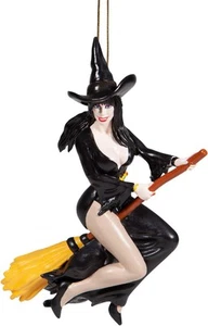 Elvira Señora de la Oscuridad Bruja Maravilla Ornamento Departamento 56 73980 - Imagen 1 de 4