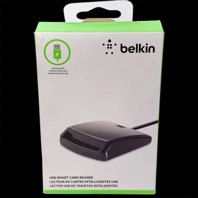 Belkin USB Smart Card Reader Compatible Class A/B/C CAC Compatible NEW *READ!* - Image 1 of 4