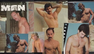 MEN OF ARENA 2 HAIRY HUNKS! RARE MODELS RARE ISSUE!  PLAYGIRL HONCHO TYPES - Imagen 1 de 1