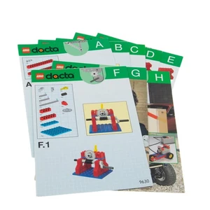 1x LEGO Building Instruction Set Booklet a-H Eductional & Dacta Activity 9630 - Picture 1 of 3