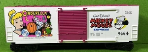 Vtg (1977) Lionel 6-9664 Mickey Mouse Express ~ CINDERELLA ~ Hi Cube Box Car (B) - Picture 1 of 17
