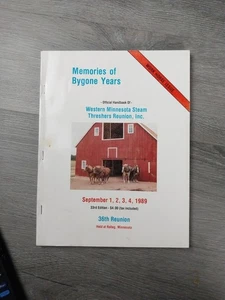 Handbook of Western Minnesota Steam Threshers Reunion 1989 Rollag 36th Reunion - Bild 1 von 11