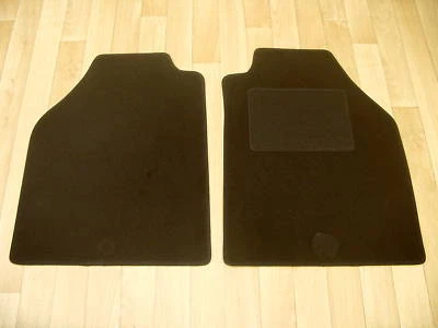 Car Mats for Ford Transit Connect 2002-14 Tailored Car Mat Set in Black - Image 1 of 4