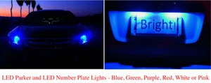 LED Parker + Number plate Lights for Nissan Pulsar 180SX 200SX Skyline Maxima - Picture 1 of 1