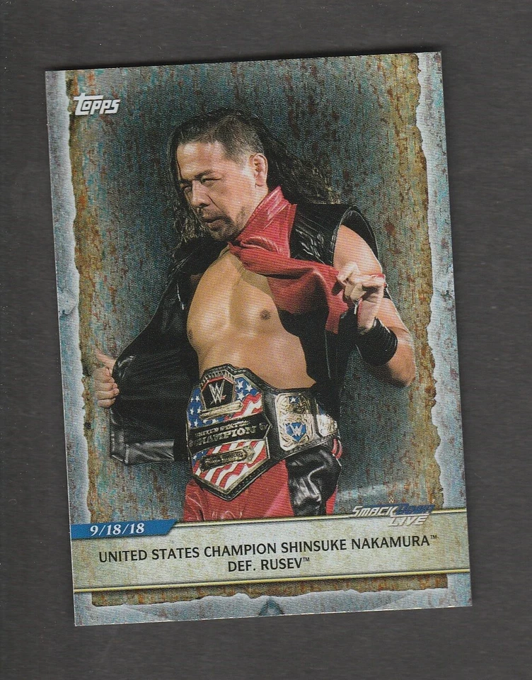 NAKAMURA #63  2020 WRESTLEMANIA FOIL CARD NICE!**** Foto 1 de 1