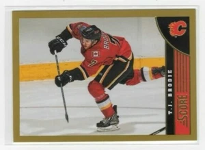 T.J. Brodie 13-14 Panini Score Hockey Gold #71 Calgary Flames - Picture 1 of 1