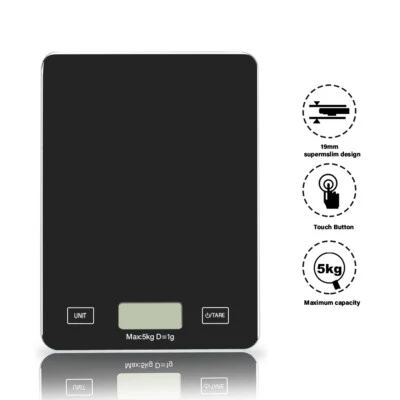 5kg Digital Scale Electric Kitchen Weight Scale Postal Food Weighing Balance - Image 1 of 4