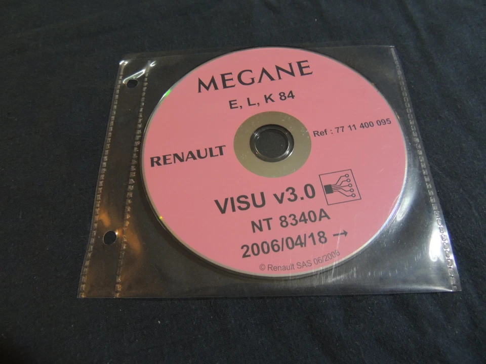 Renault Megane E L K 84 ab 18.04.2006 Werkstatthandbuch Elektrik Schaltpläne - Bild 1 von 1