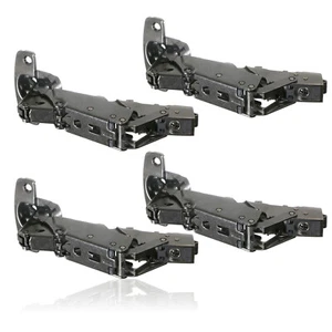 HETTICH Wide Angle Hinge Kitchen Cabinet Door Sensys Obsidian Black 52mm x 4 - Picture 1 of 12