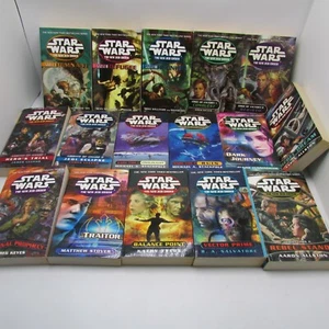 Lot of 16 PB Star Wars New Jedi Order Force 1 2 3 Edge 1 2 Agents 1 2 Dark 1 2 - Picture 1 of 9