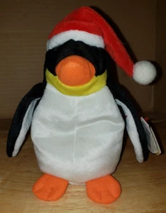 Mint Rare Limited Edition - Ty Beanie Baby Zero Penguin With Tag Errors 1998 - Bild 1 von 7