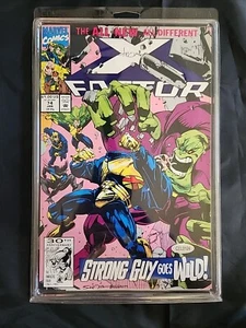 #74 Factor X - Strong Guy Goes Wild - COA signed by Larry Stroman - Picture 1 of 4