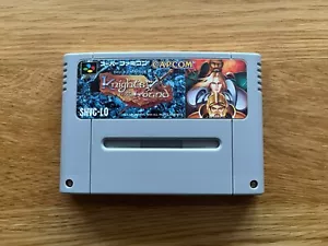 Knights of the Round JPN Super Nintendo Famicom SNES SFC Capcom Arcade Brawler! - Picture 1 of 14