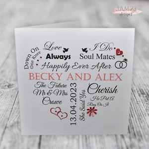 Personalised Engagement Card - Picture 1 of 10