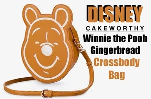 2023 DISNEY CAKEWORTHY WINNIE THE POOH GINGERBREAD CROSSBODY BAG RUCKSACK - Bild 1 von 7