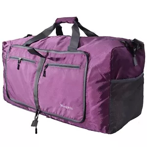 Travel Duffel Bag Large Foldable Waterproof Overnight Bag for Beach Swim Bags... - Picture 1 of 8