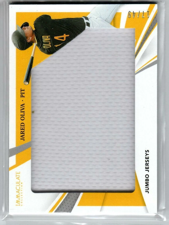 2021 Immaculate Collection Jumbo Jerseys #57 Jared Oliva /49 (ref Y00700) - Image 1 of 1