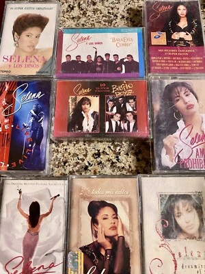 Selena Great And Some Rare Collection Cassettes huge one Of kind . - Image 1 of 2