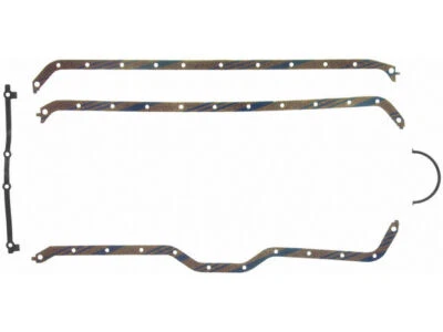 For 1987-1991 Jeep Wrangler Oil Pan Gasket Set Felpro 82875TY 1988 1989 1990 - Image 1 of 2