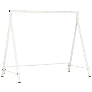 Metal Porch Swing Stand Heavy Duty Swing Frame Hanging Chair Stand Only White - Picture 1 of 9
