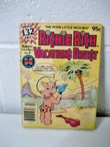 RICHIE RICH Vacations Digest #4 sehr guter Zustand 1980 - Bild 1 von 2