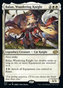 Balan, Wandering Knight Jumpstart 2022 Near Mint, English - MTG - Picture 1 of 1