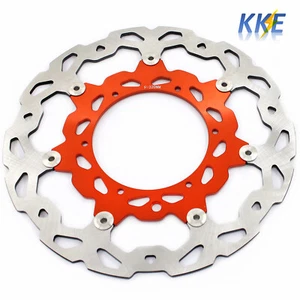 KKE Float 320MM Orange Brake Disc Fit KTM EXC XC-F XCW SX SXF 125-530CC 03-2023 - Picture 1 of 9