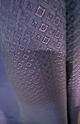 Tela brocada jacquard diamante púrpura profundo 6 yardas de colección 60" W geo traje cortina Foto 1 de 4