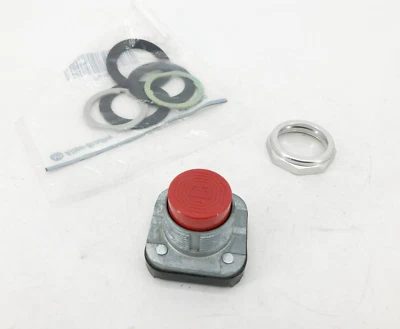 New Allen Bradley 800T-B Ser. T Red Pusbutton Type 4 13 - Image 1 of 4