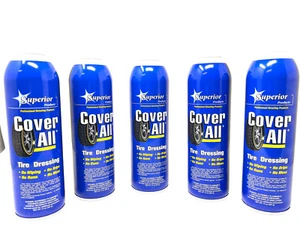 Superior Cover All Professional High Gloss Tire Shine 14oz Pack of 5 - Picture 1 of 11