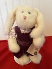 Nwt Bernadette 10 inch Boyds Plush Rabbit Easter Purple Outfit Retired 904652