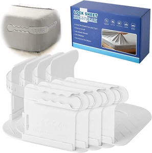 Bed Sheet Holder Fitted Sheet Straps/Holders Keep Sheets Firm & Tight,Bed Sheet - Picture 1 of 6