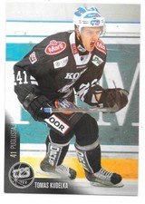 2010-11 Finnish CardSet #323 Tomas Kudelka TPS, HC Zlin