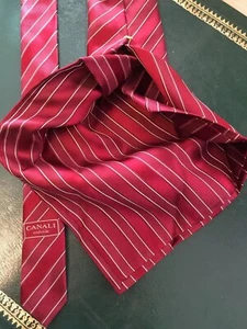 CANALI MILANO NUEVA Tie Todo Seda ORIGINAL CORBATA - Picture 1 of 4