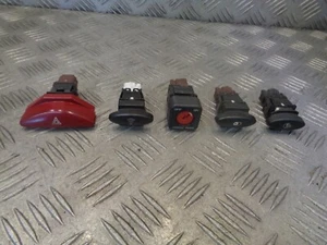 2004 CITROEN C5 5DR X5 SWITCHES HAZARD ALARM PASSENGER AIR BAG CENTRAL LOCK - Picture 1 of 4
