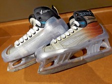 Nike Bauer Vapor Xxx Goalie Ice Hockey Skates Skate Size 7 D or Us Shoe 8.5