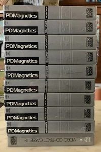 lotto 10 VHS VIDEO 2000 VCC-120 PDMagnetics DU PONT SIGILLATE BLISTERATE - Picture 1 of 4