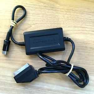 CABLE PÉRITEL OFFICIEL CONSOLE SEGA MASTER SYSTEM 1 2 MEGADRIVE 1 PAL EURO 3085 - Picture 1 of 4
