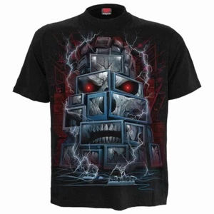 Spiral Death By Tv Gaming T-Shirt • Ships in 2-4 Weeks • Gothic - Picture 1 of 3