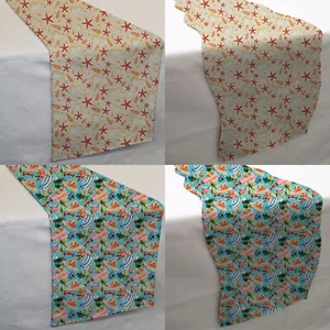 Beach Seaside Table Runner (2 Patterns Available) - Picture 1 of 5