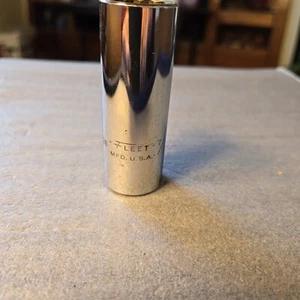 Fleet 7/8" x 1/2" Drive Deep Well Socket 12 Point USA - Picture 1 of 5