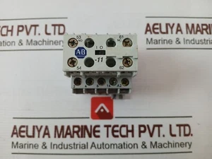 Allen-Bradley 195-MA11 Auxiliary Contactor AC-1 500V-10A 600VAC A600 Q600 - Picture 1 of 10