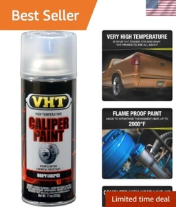 Professional Grade 11oz Gloss Clear Brake Caliper Paint - Heat Resistant Enamel - Picture 1 of 7