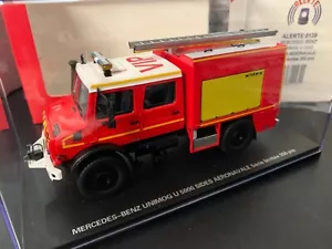 ALERTE 0139 MERCEDES UNIMOG U 5000 SIDES AERONAVALE POMPIERS 1/43 - Foto 1 di 3