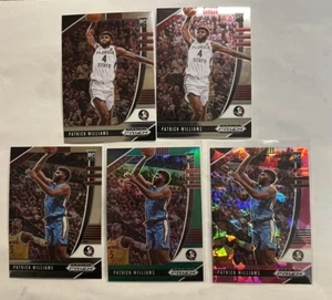 2030-21 Prizm Draft Patrick Williams R/C (5 Card Lot) See Description - Picture 1 of 2