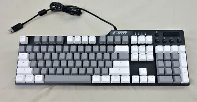 A-Jazz AK35i Mechanical Gaming Keyboard – Blue Switches  Assassins II  no box - Image 1 of 4