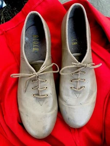 Nuevos Zapatos Bloch Tap Flex Con Cordones Estilo Oxford Tostado M 9.5 - Imagen 1 de 3